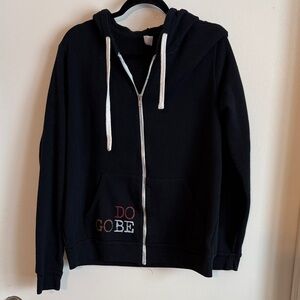 Hanson I Was Born Zip Up Hoodie size L